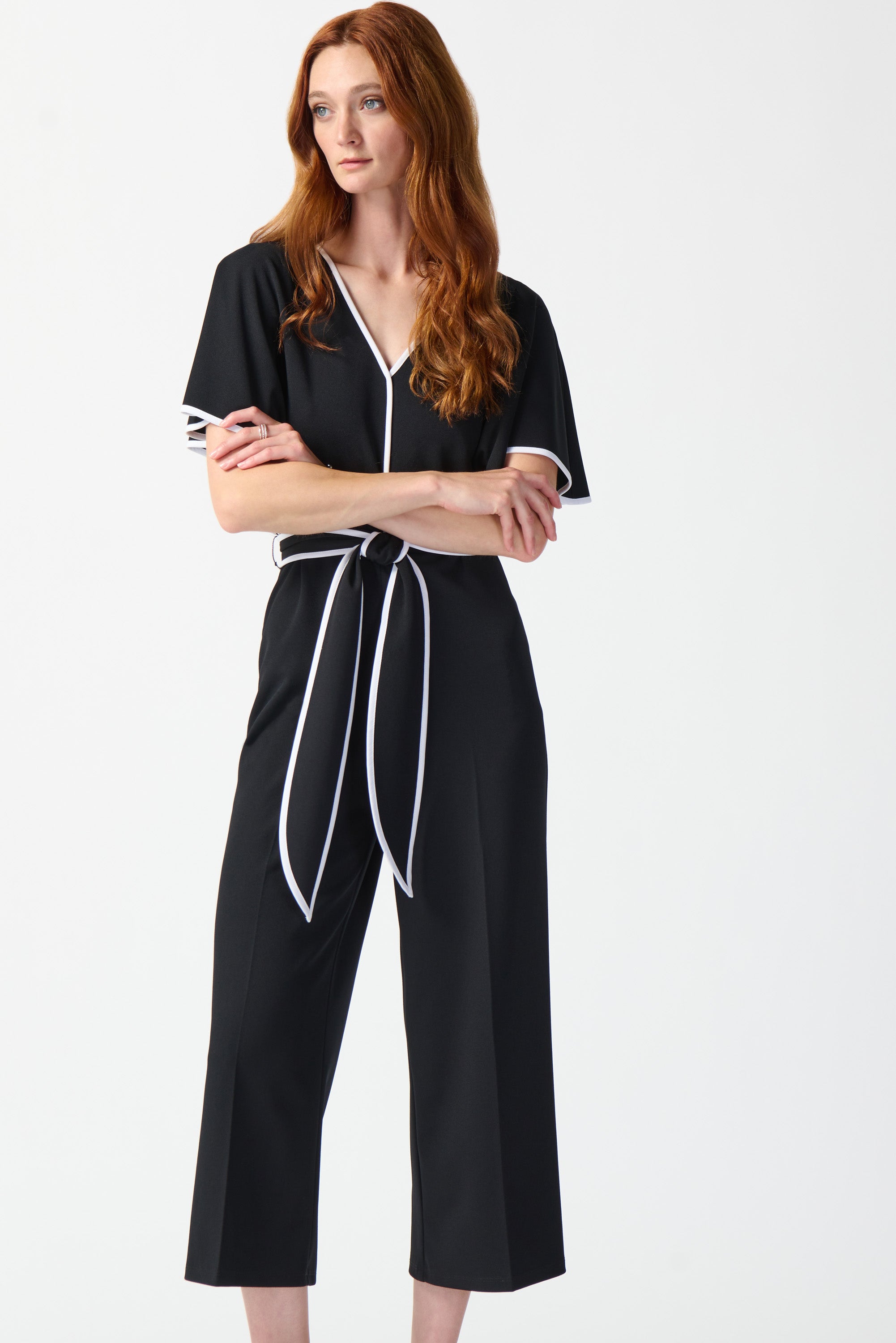 Kaia Plus Size Jumpsuit by Designer Joseph Ribkoff 242024