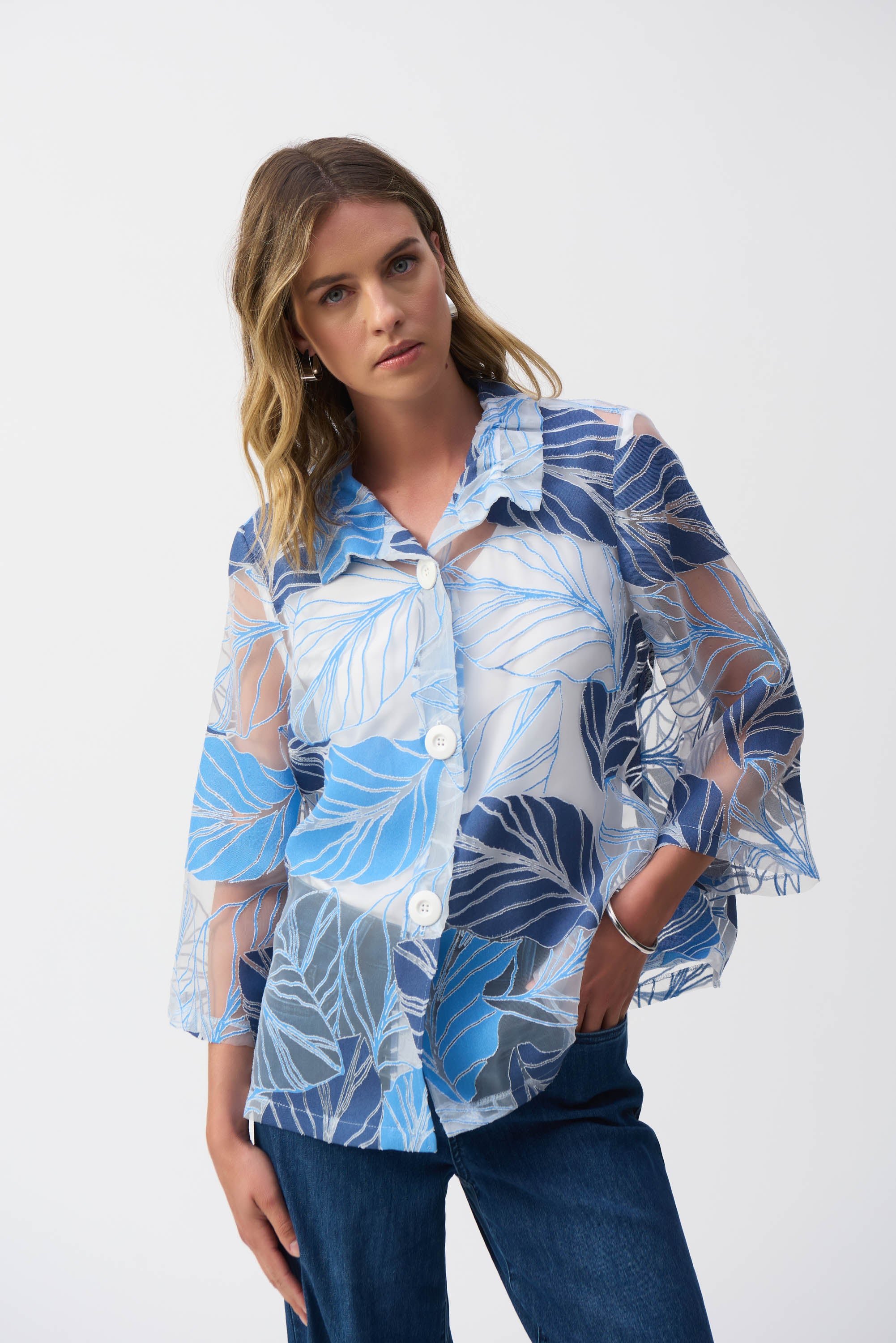 Joseph Ribkoff Trapeze Jacket main image 1