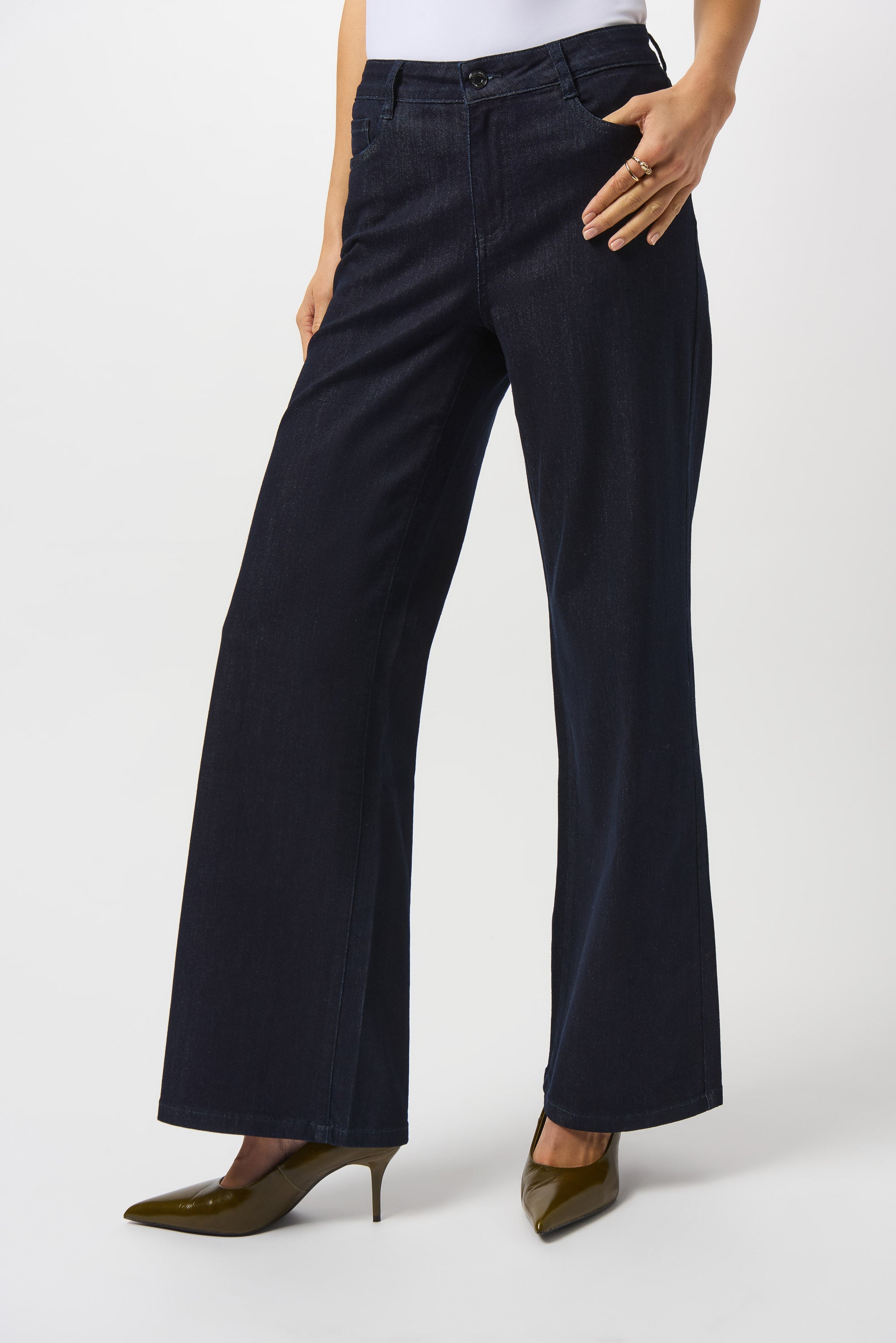 Joseph Ribkoff Cropped Jeans With Pearls 201996 47
