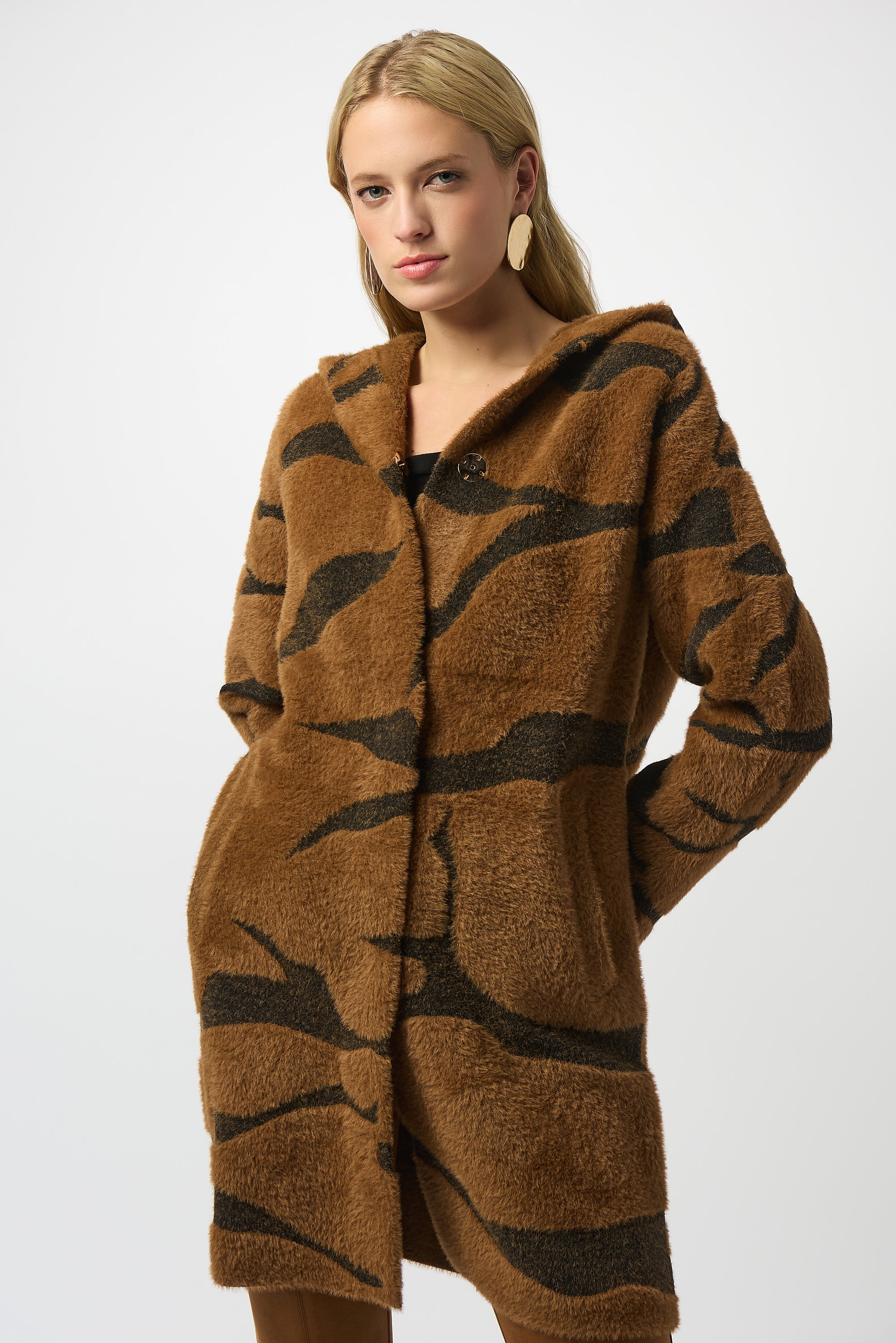 Joseph Ribkoff Yarn Sweater Coat  261997 main image 1