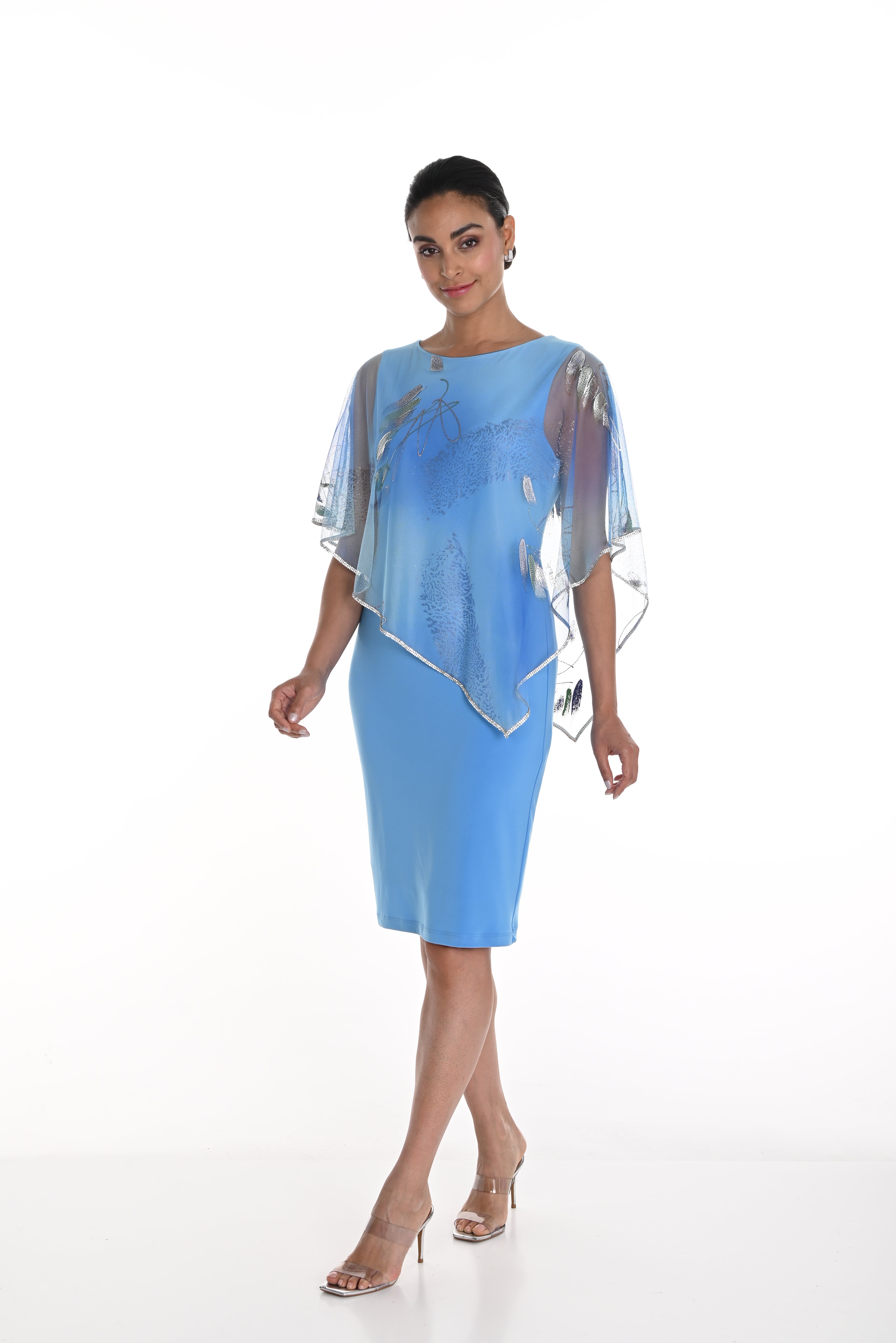 Frank Lyman Dress 266153 Black/Tan main image 1