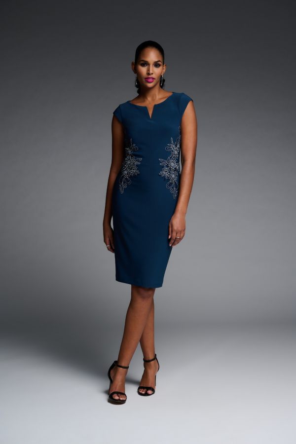 Navy joseph shop ribkoff dress