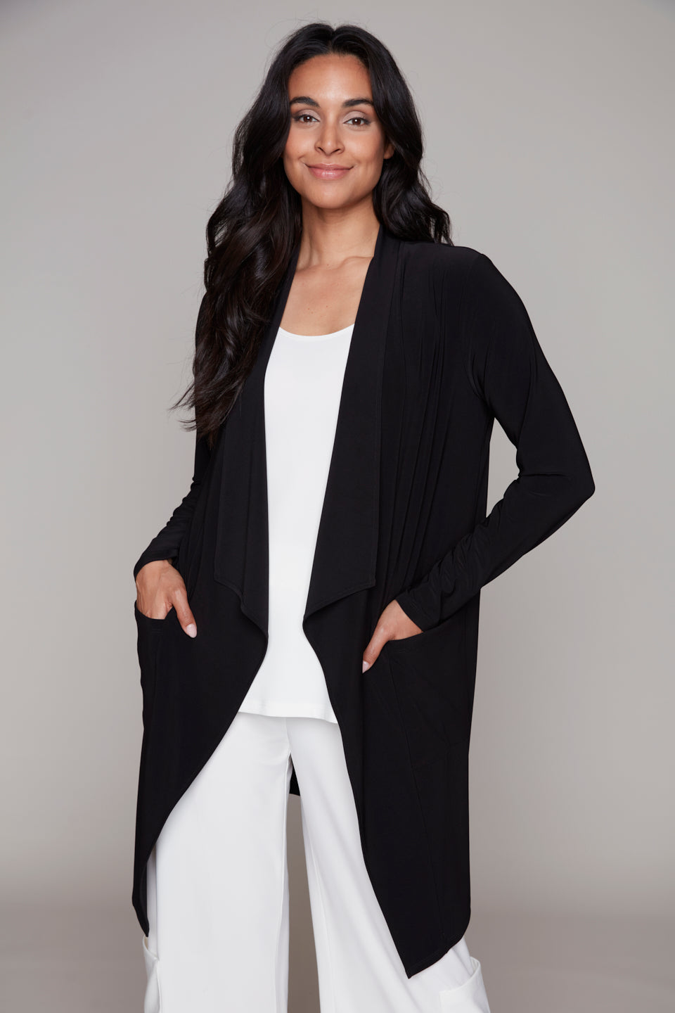 Compli K black cardigan 36086 at TYH Boutique