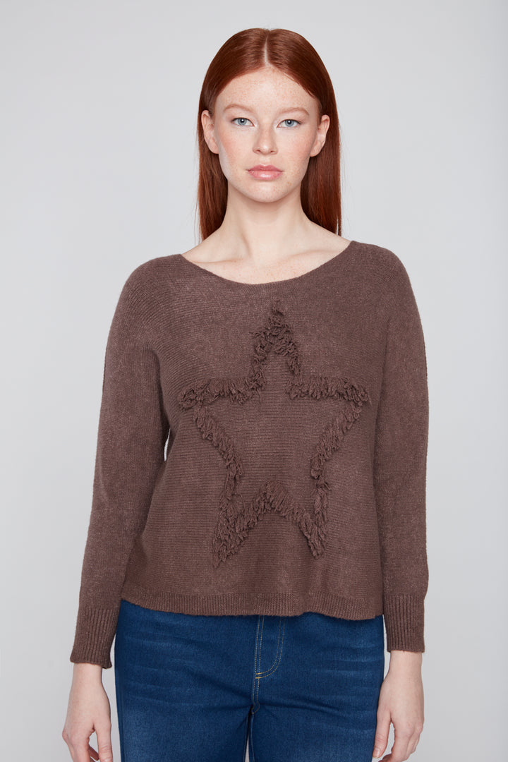 Compli K Novelty Sweater With Star 1008