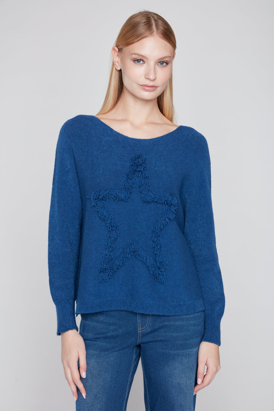 Compli K Novelty Sweater With Star 1008