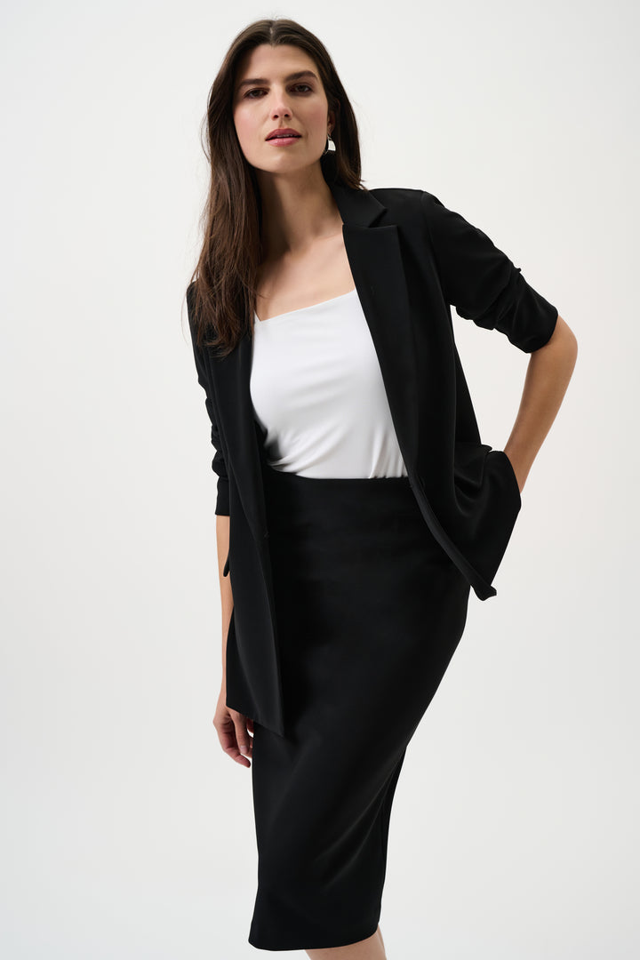 Classic Long Pencil Skirt 163083