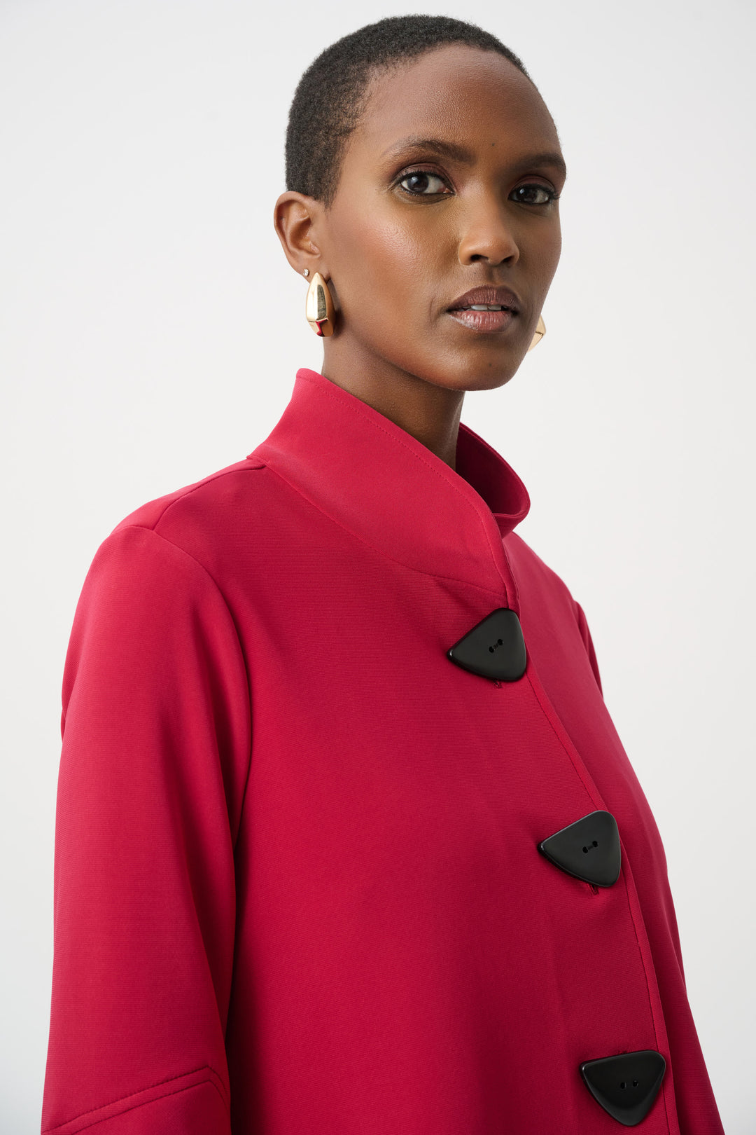 Classic Trapeze Jacket Style 193198F26