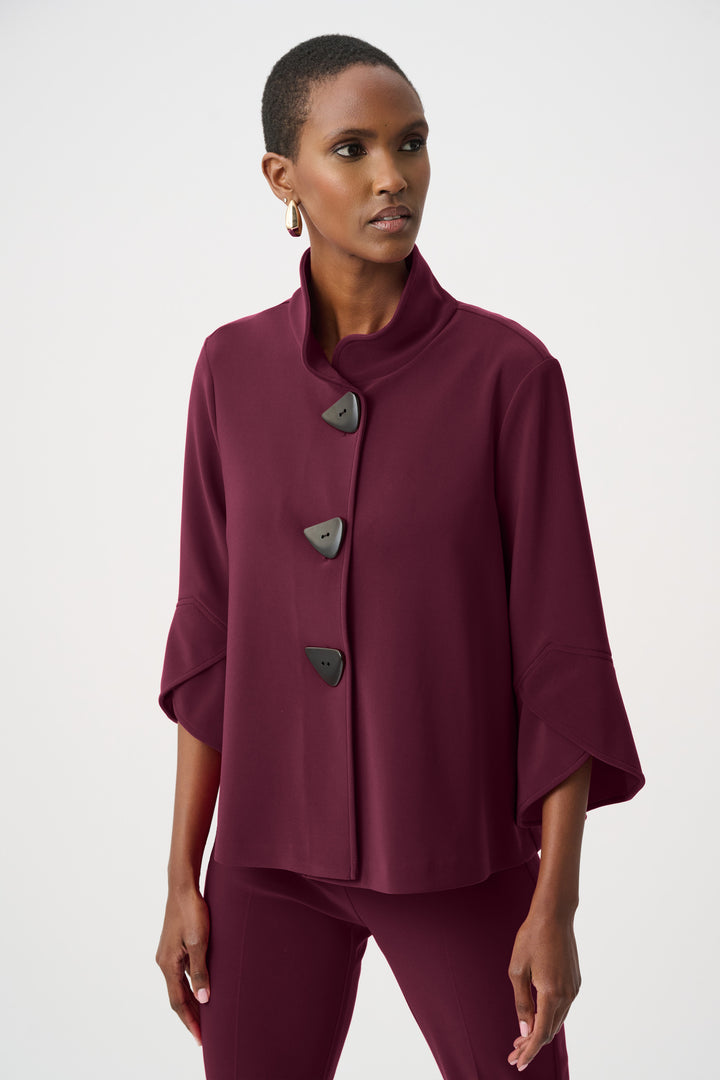 Classic Trapeze Jacket Style 193198F26