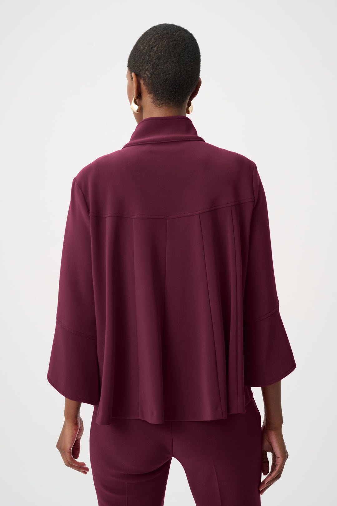 Classic Trapeze Jacket Style 193198F26