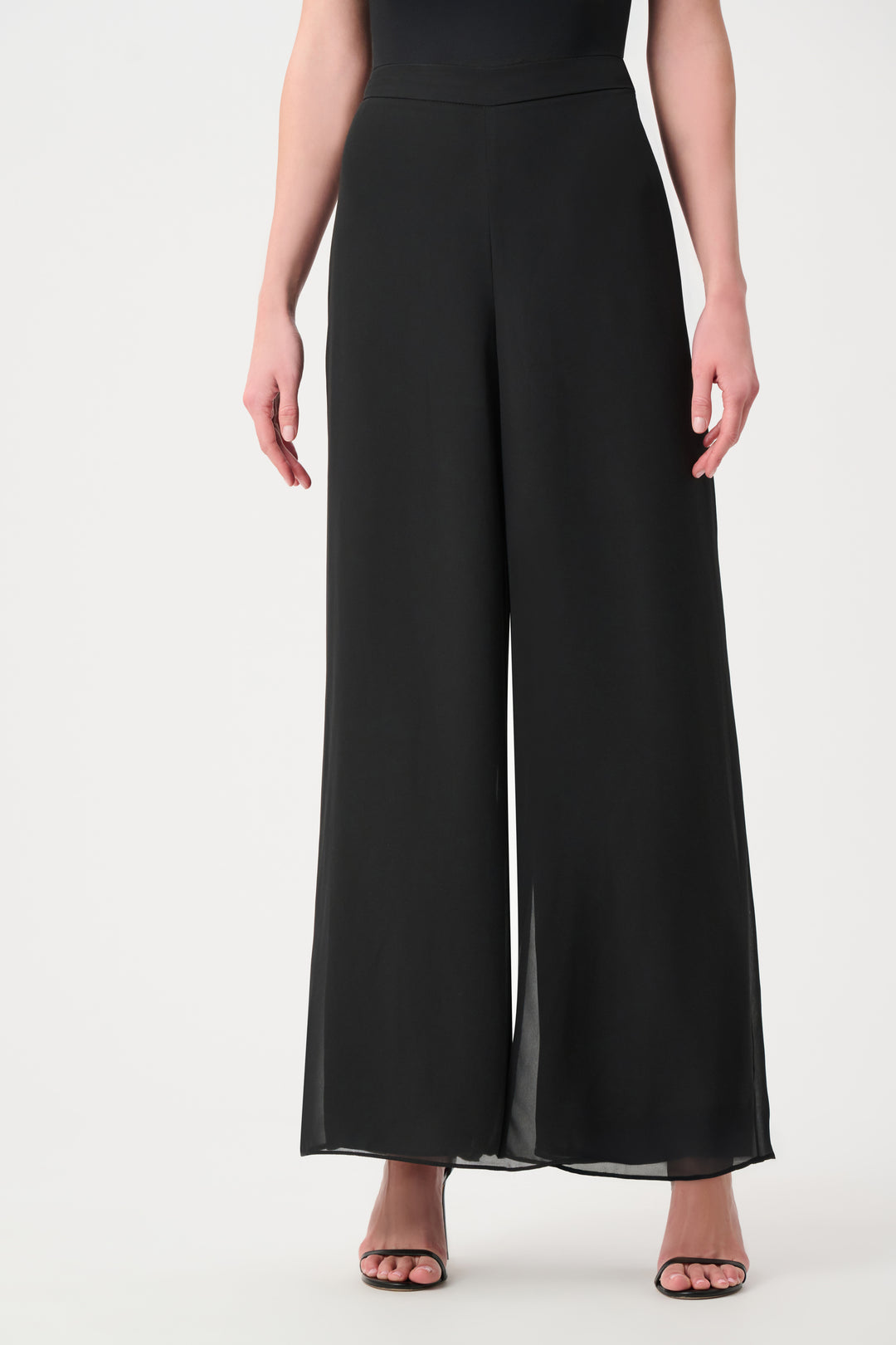 Wide-Leg Pull-On Pants Style 223751F26