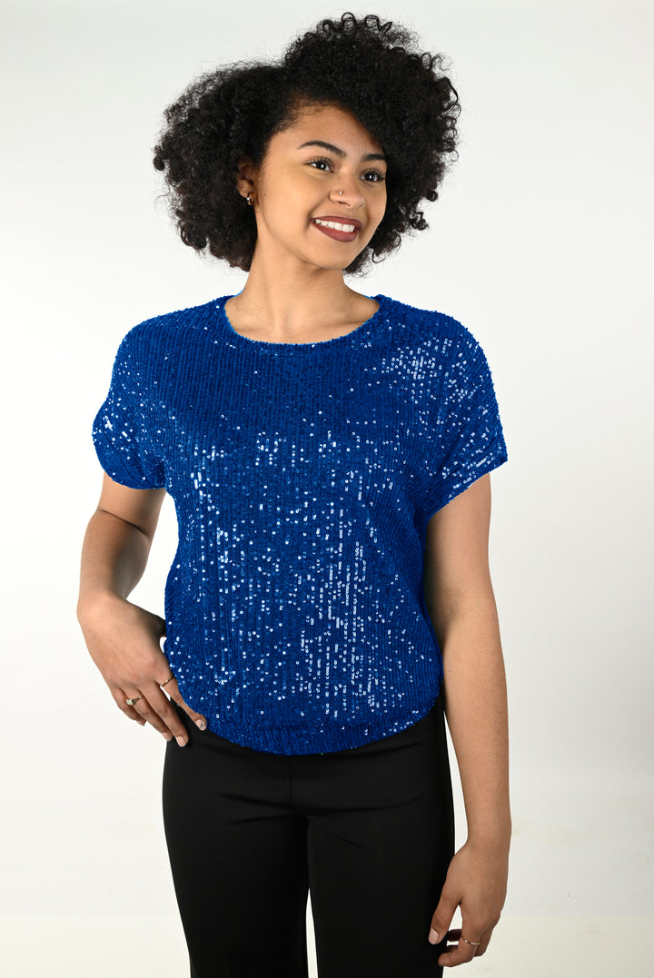 Sequin Detail Top Style 226482