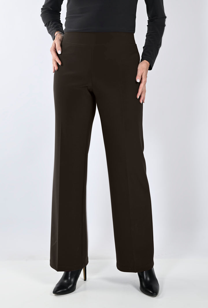 Belted Mid-Rise Straight Pant Style 233015