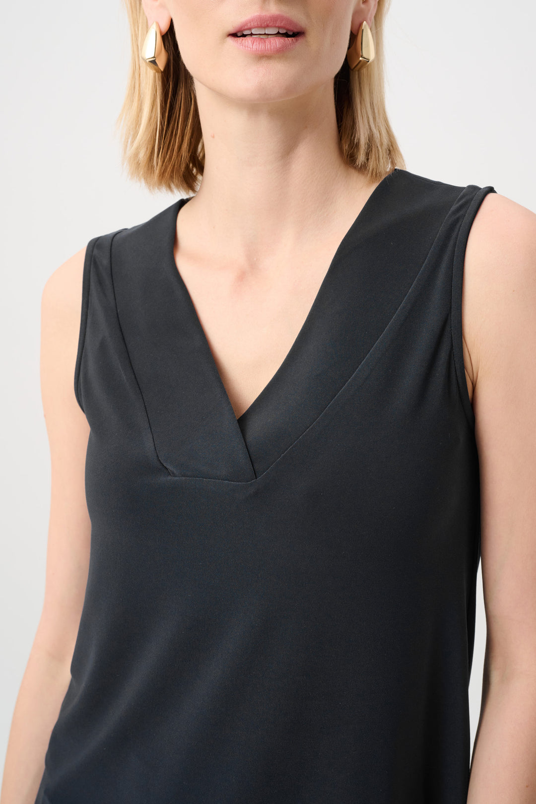 Silky Knit Sleeveless Top Style 241239F26