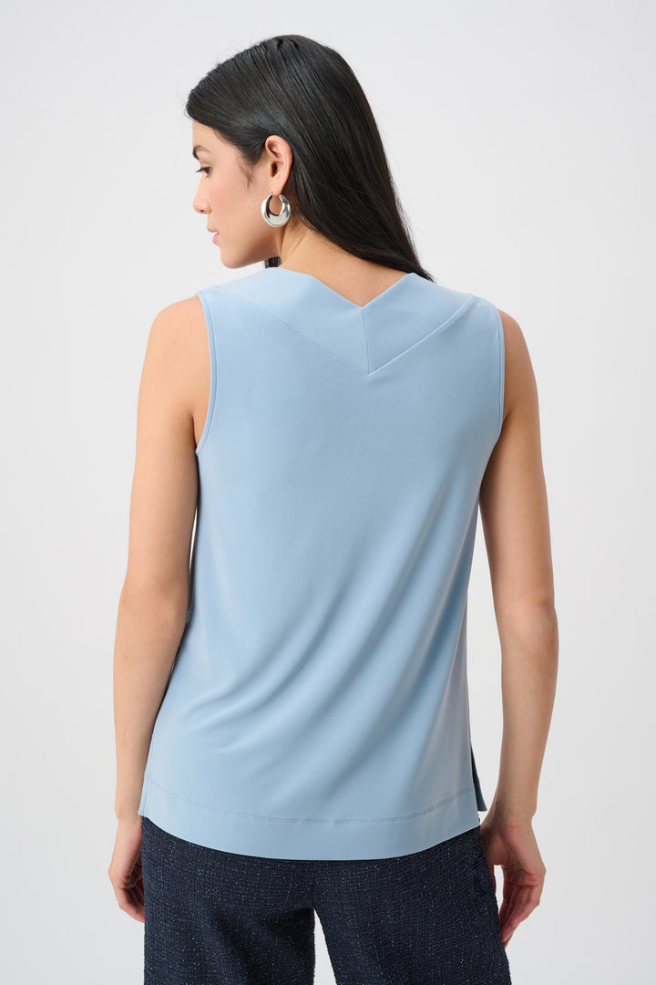 Silky Knit Sleeveless Top Style 241239F26
