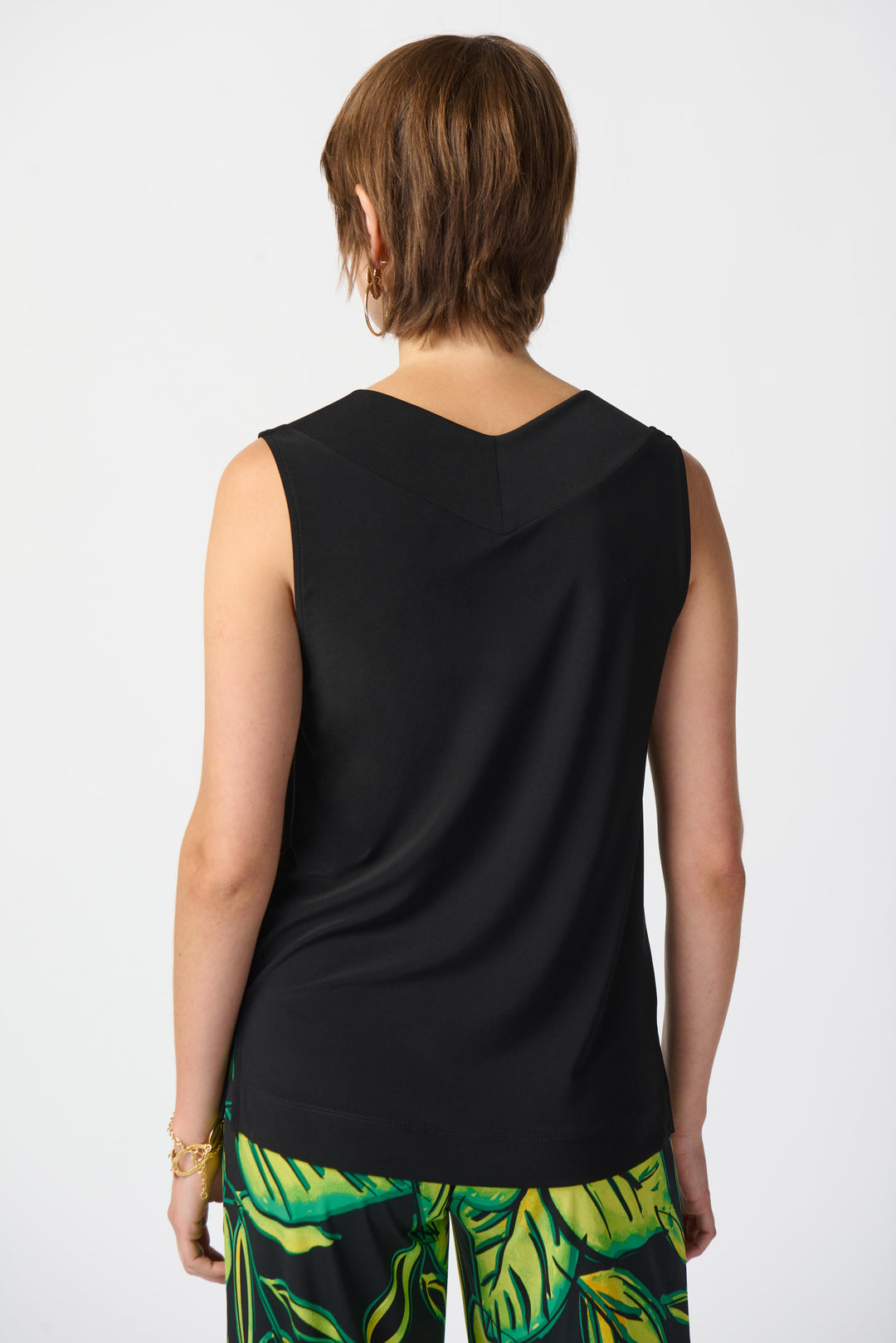 Silky Knit Sleeveless Top 241239S26