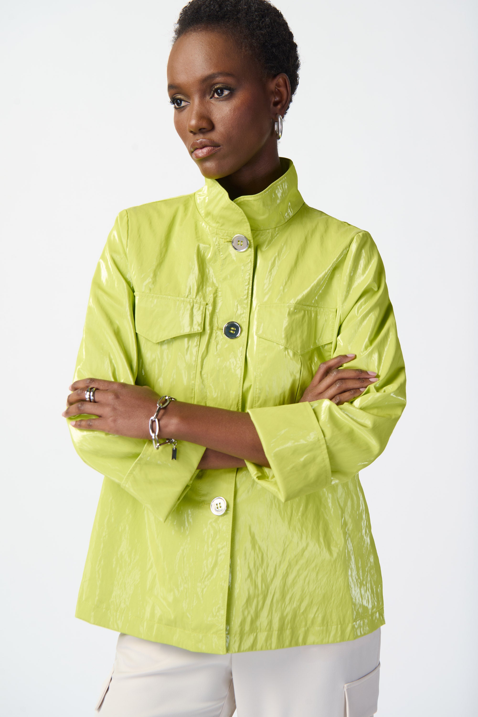 Jacket lime top