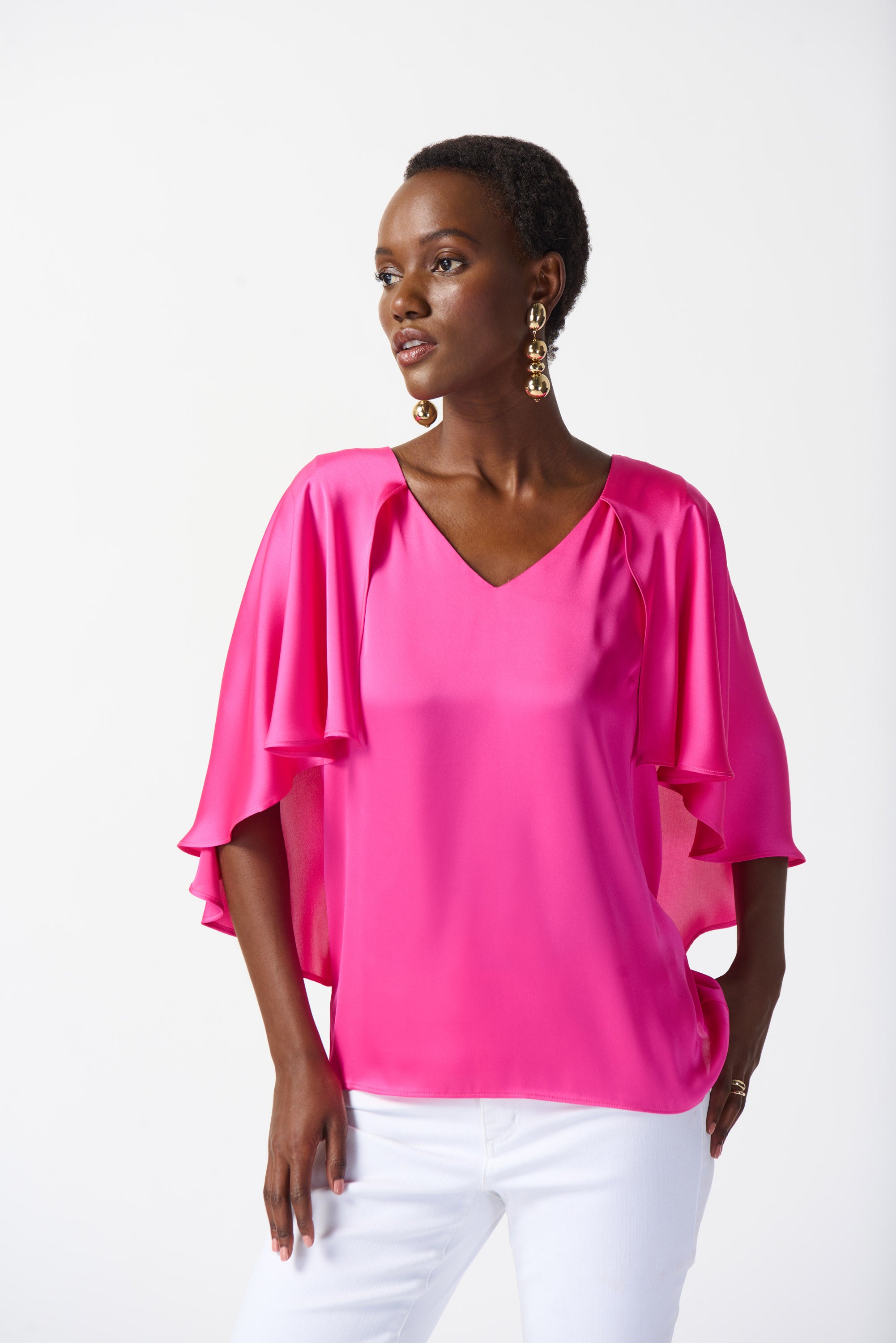 flowy arm top