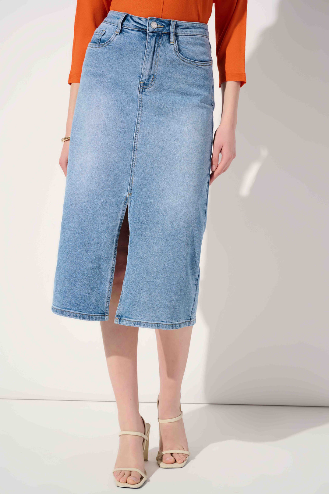 Joseph Ribkoff Denim Skirt 242919