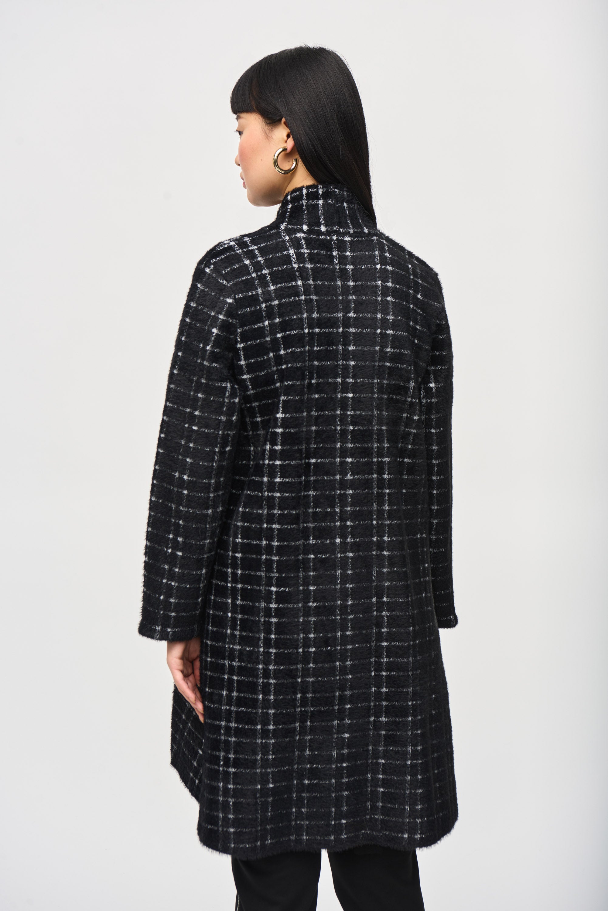 Joseph check coat best sale