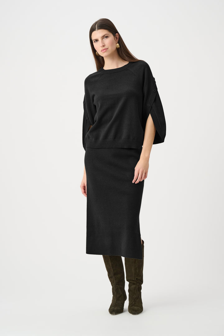Sweater Knit Midi Skirt Style 243967F26