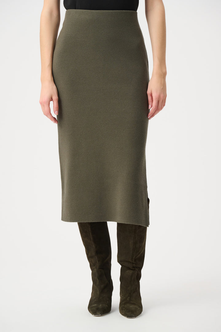 Sweater Knit Midi Skirt Style 243967F26