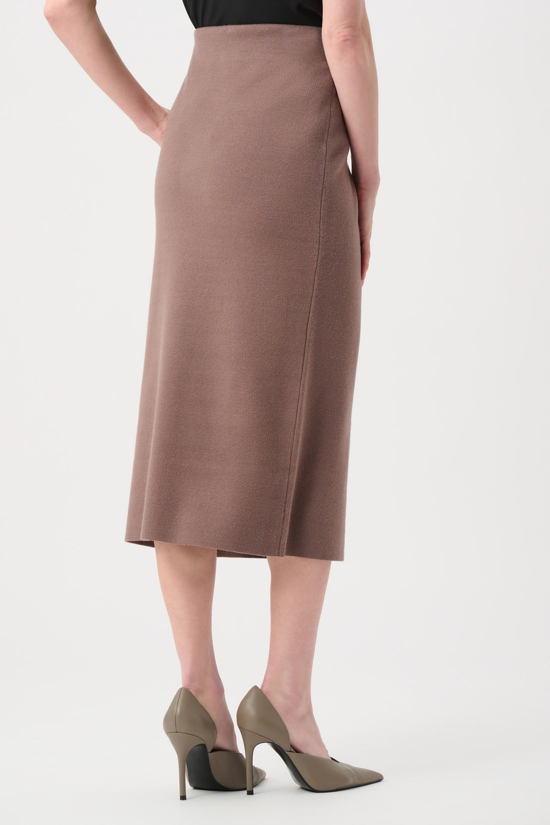 Sweater Knit Midi Skirt Style 243967F26