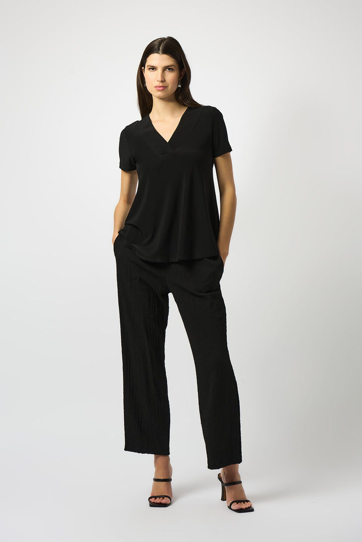 Silky Knit Flared Top 251125S26