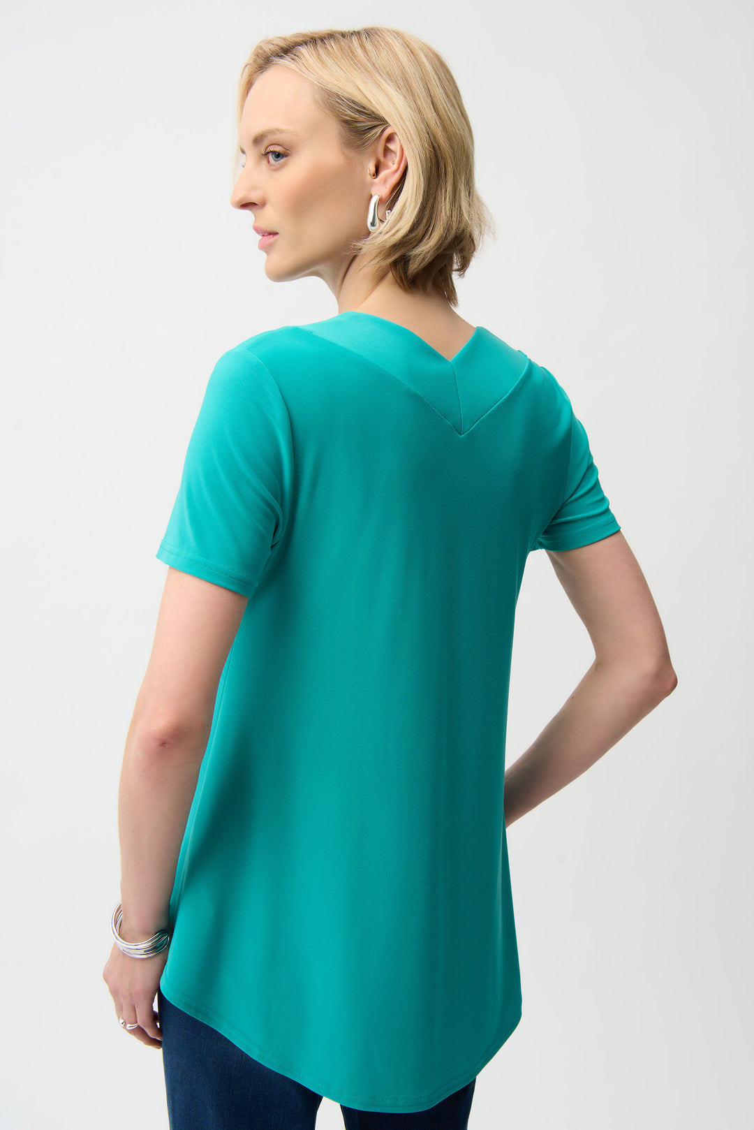 Silky Knit Flared Top 251125S26