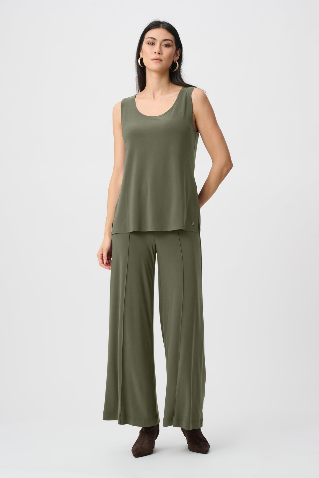 Silky Knit Scoop Neck Camisole Style 251970F26