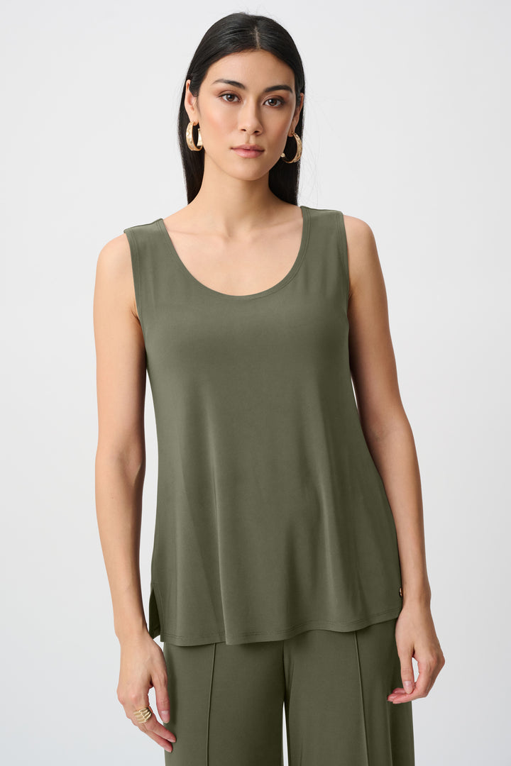 Silky Knit Scoop Neck Camisole Style 251970F26