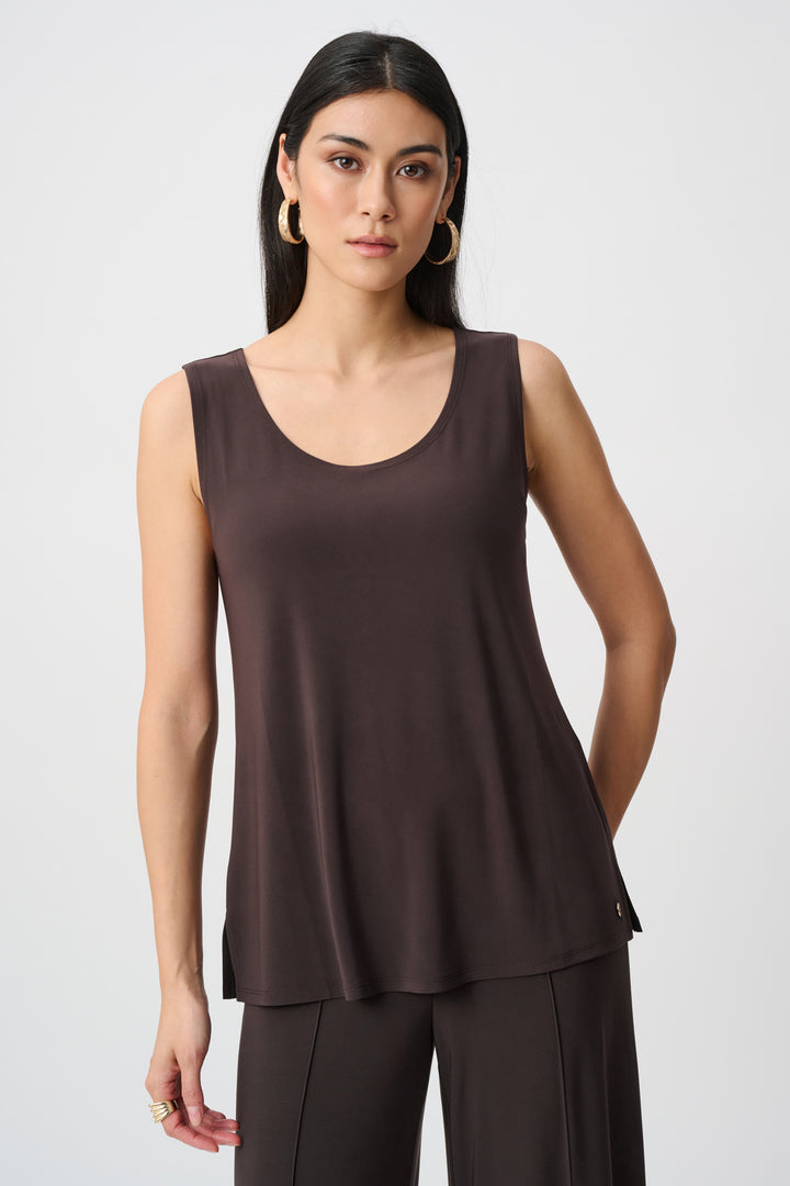 Silky Knit Scoop Neck Camisole Style 251970F26