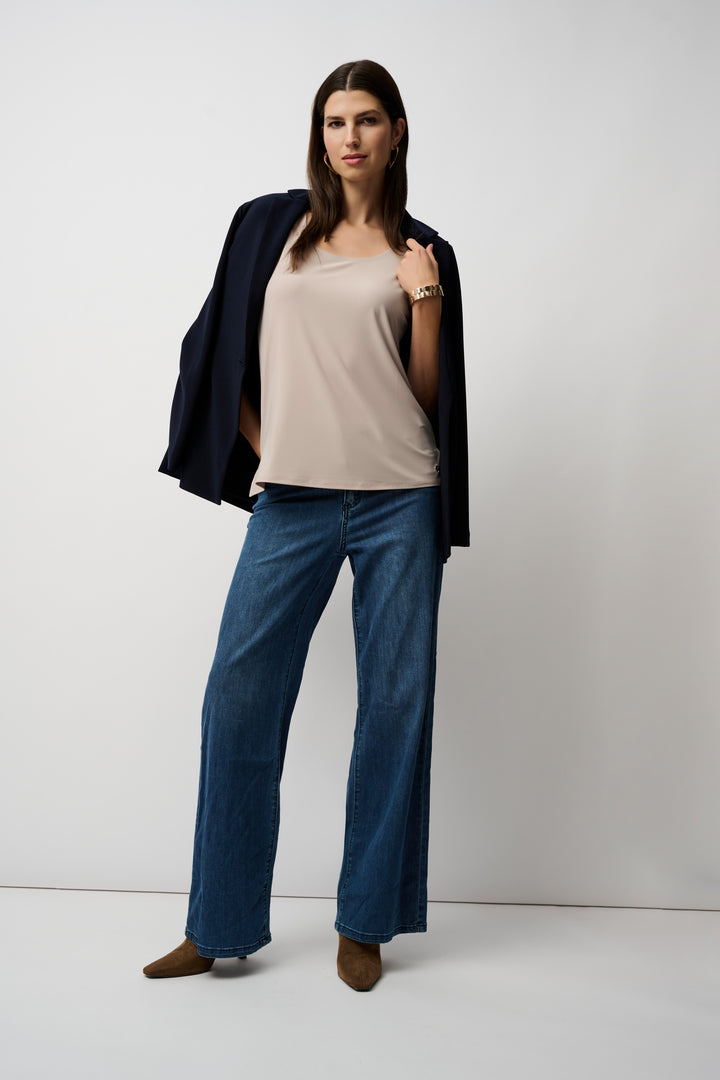 Silky Knit Scoop Neck Camisole Style 251970F26