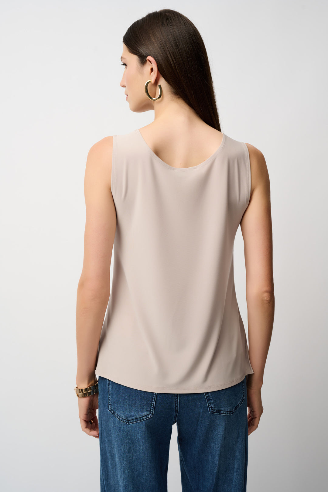 Silky Knit Scoop Neck Camisole Style 251970F26