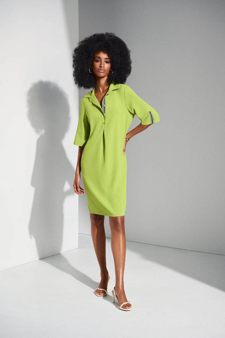 Eggshell Pleated Shirt Dress Style 252020