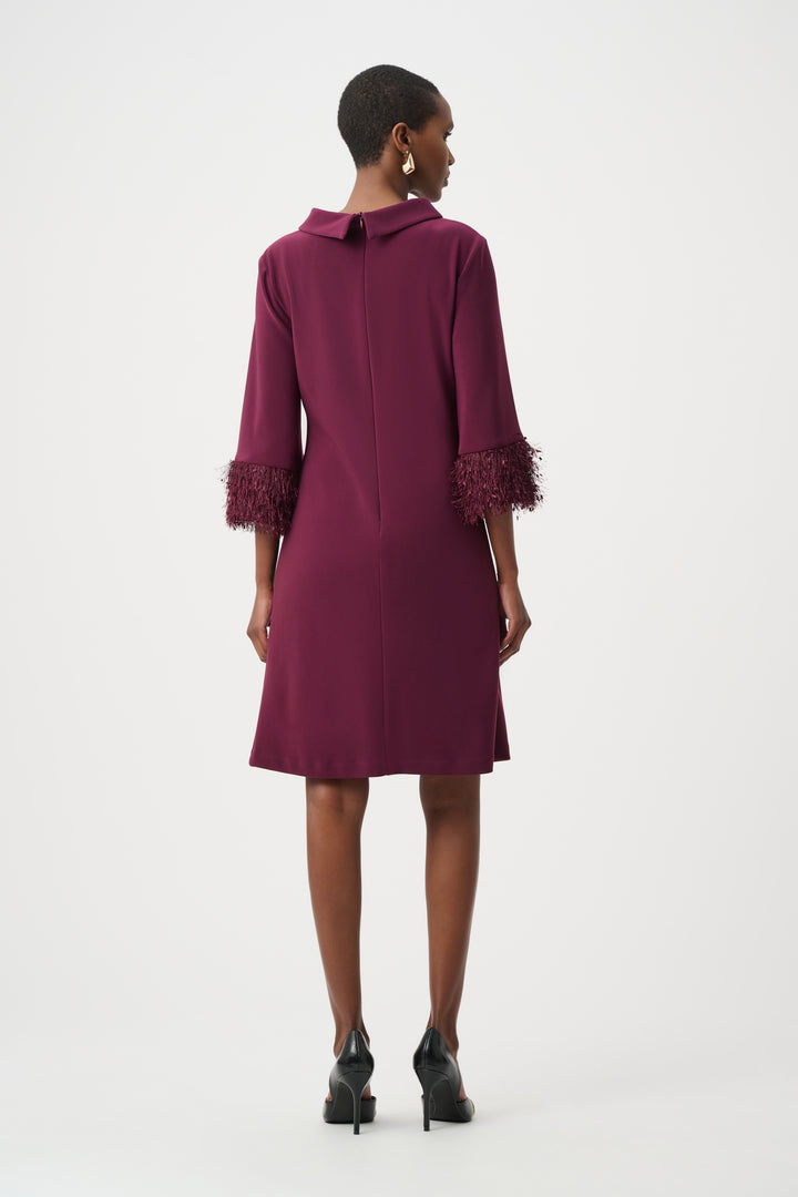 Silky Knit & Novelty A-Line Dress Style 253054F26