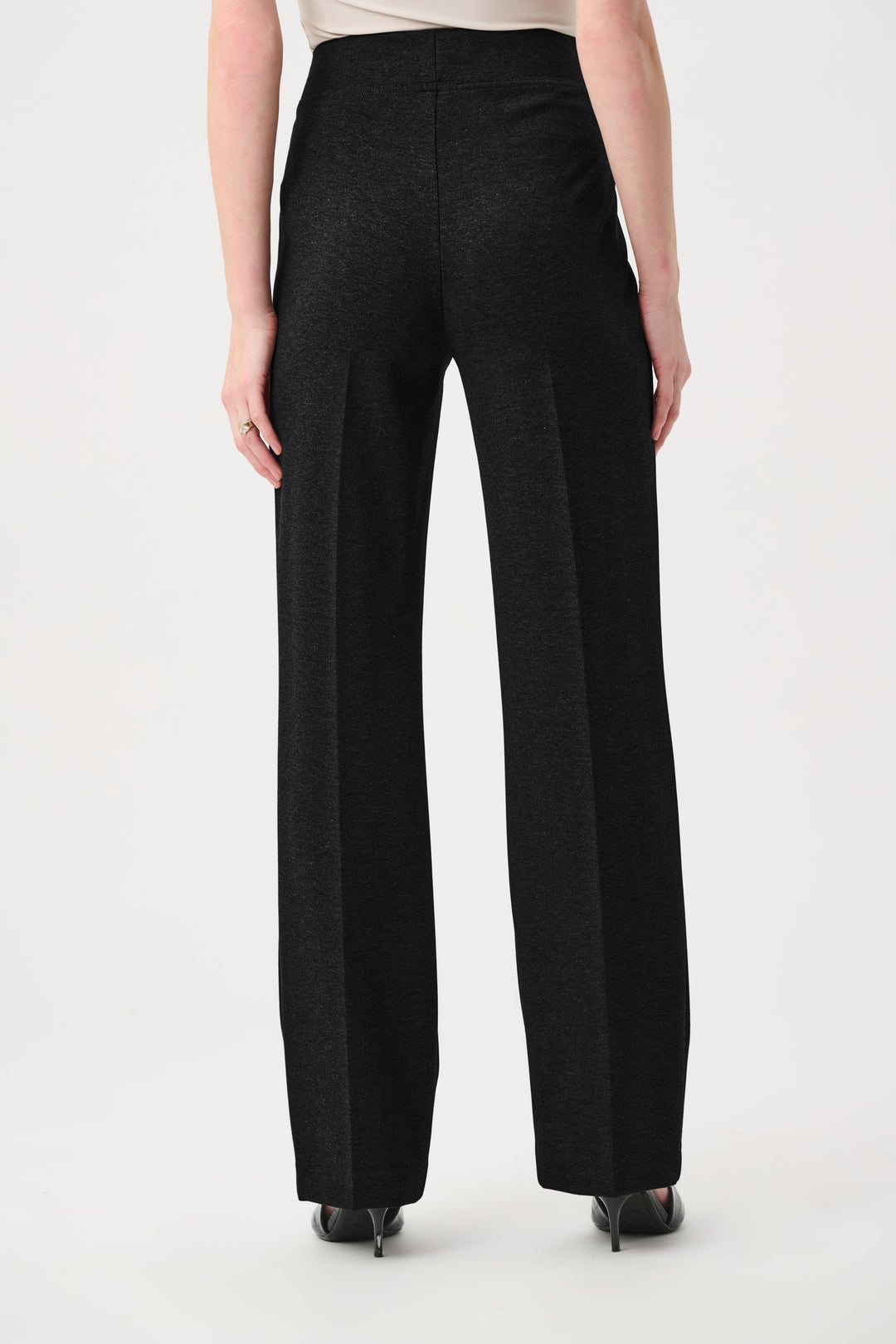 Heavy Knit Wide Leg Pull-On Pants Style 253297F26