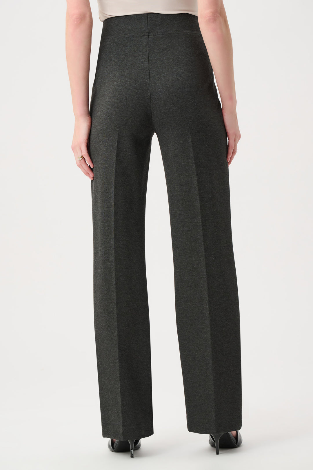 Heavy Knit Wide Leg Pull-On Pants Style 253297F26