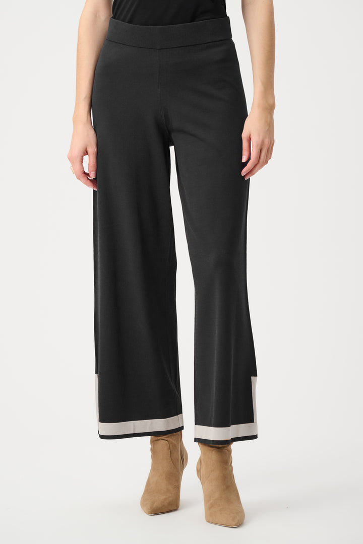 Sweater Knit Colour Block Culotte Pants Style 253910F26