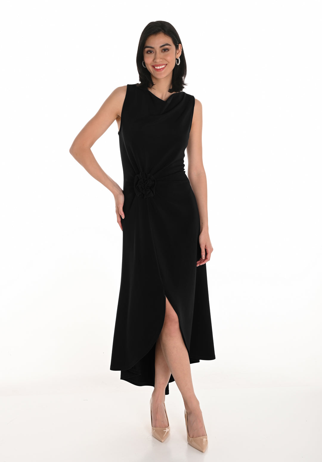 Sleeveless Fit Dress Style 254009