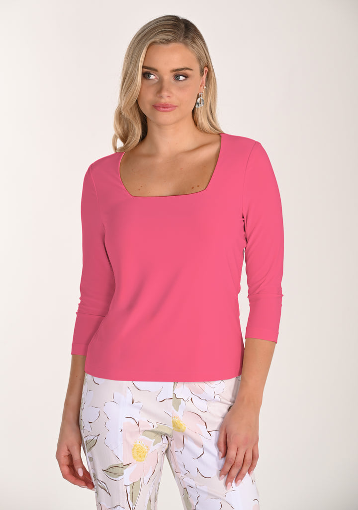 Square Neck Top Style 254019