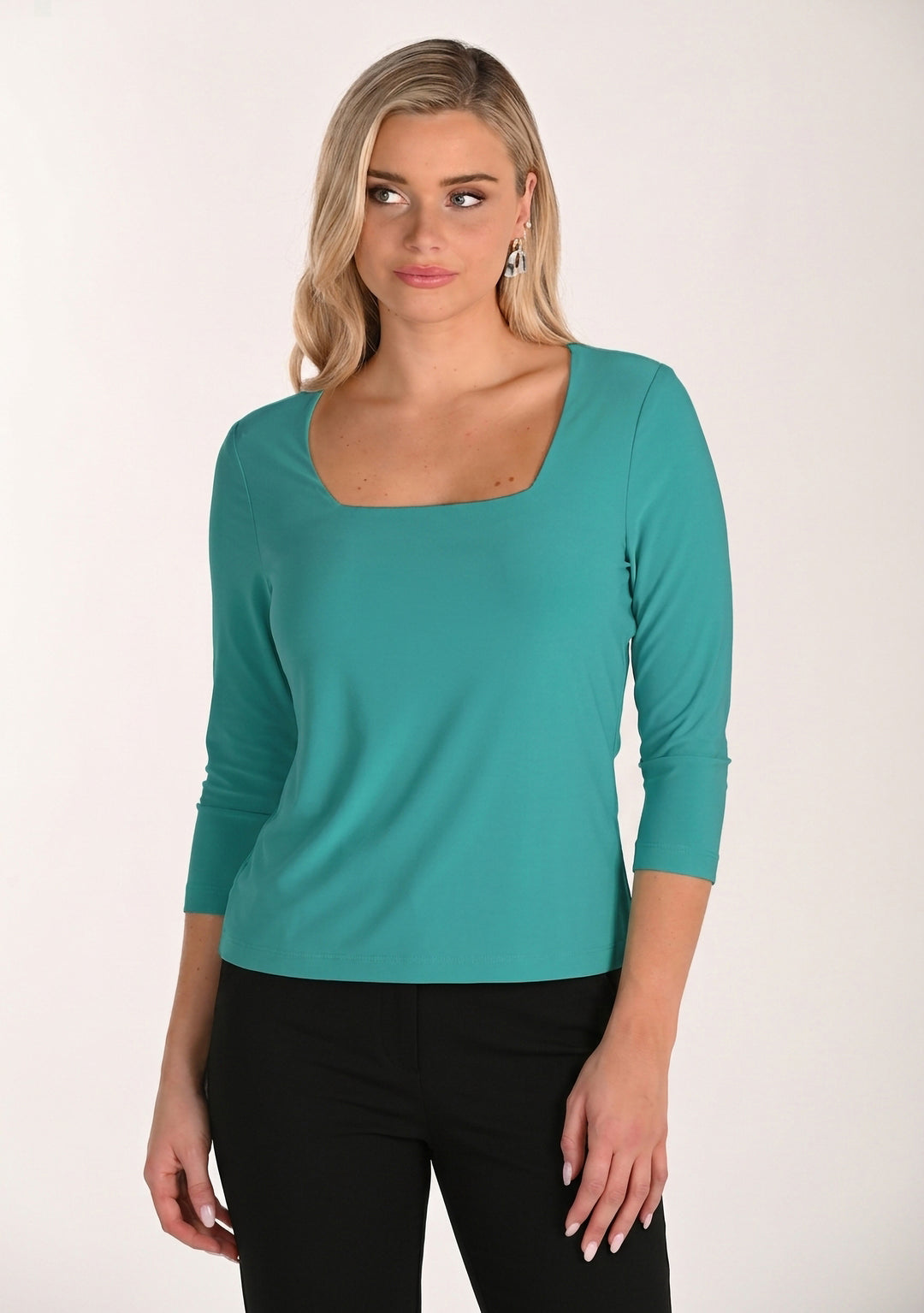 Square Neck Top Style 254019