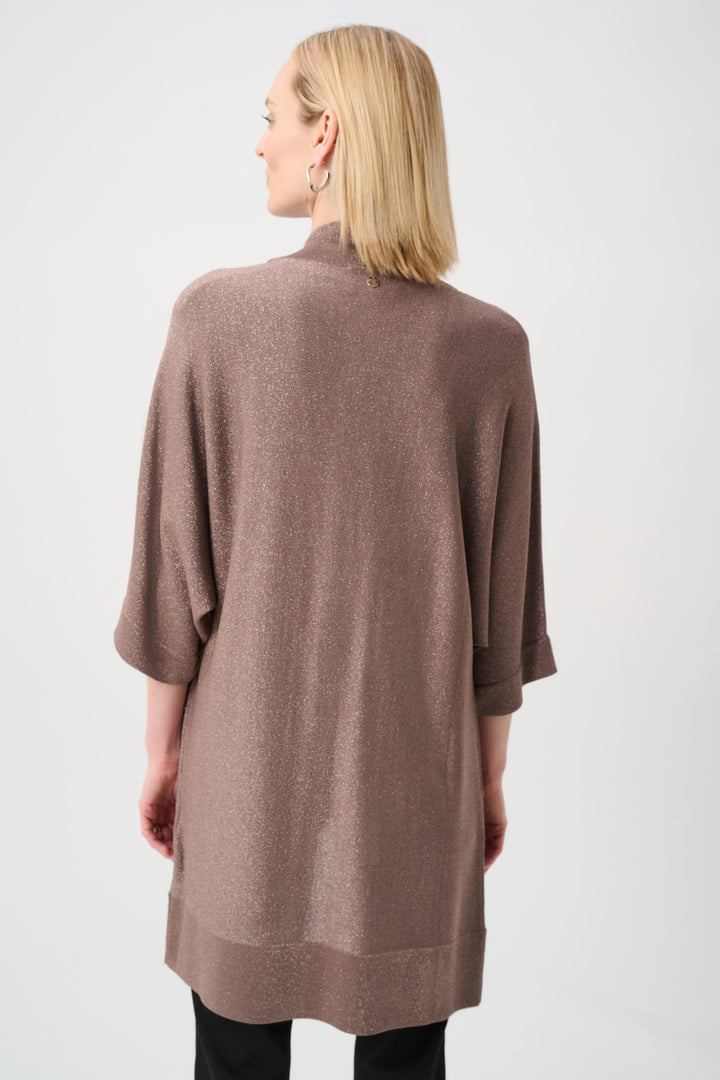 Sweater Knit Cover-Up with Iron-On Detail Style 254937F26