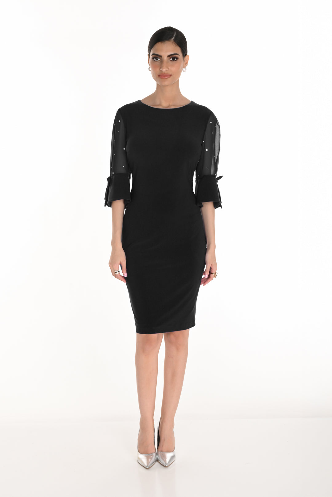 Bell Sleeve Sheath Dress Style 259025