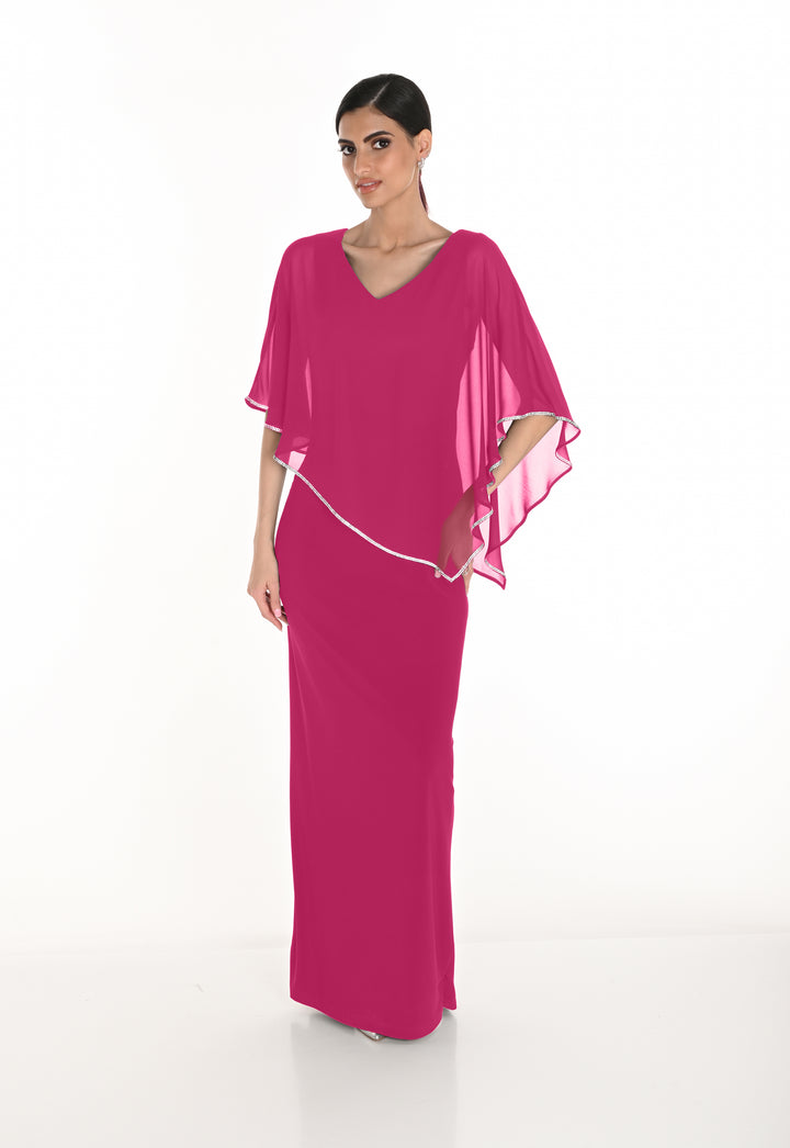 V-neck Maxi Dress Style 259046
