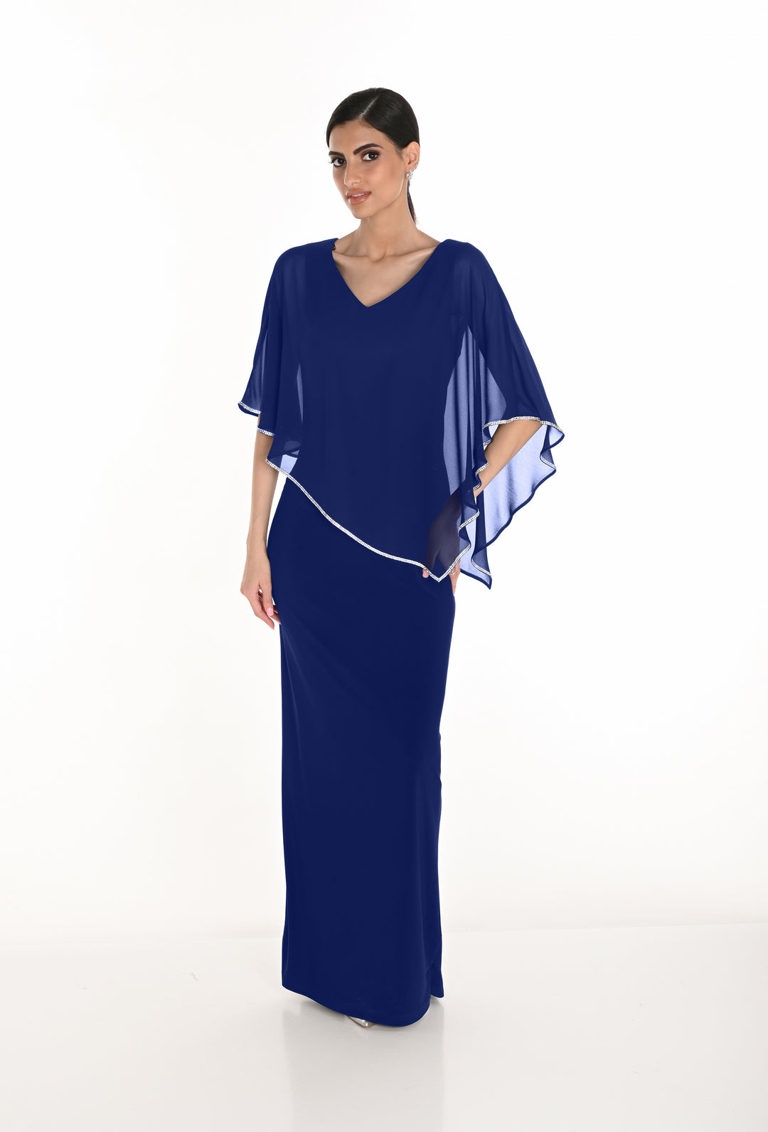 V-neck Maxi Dress Style 259046