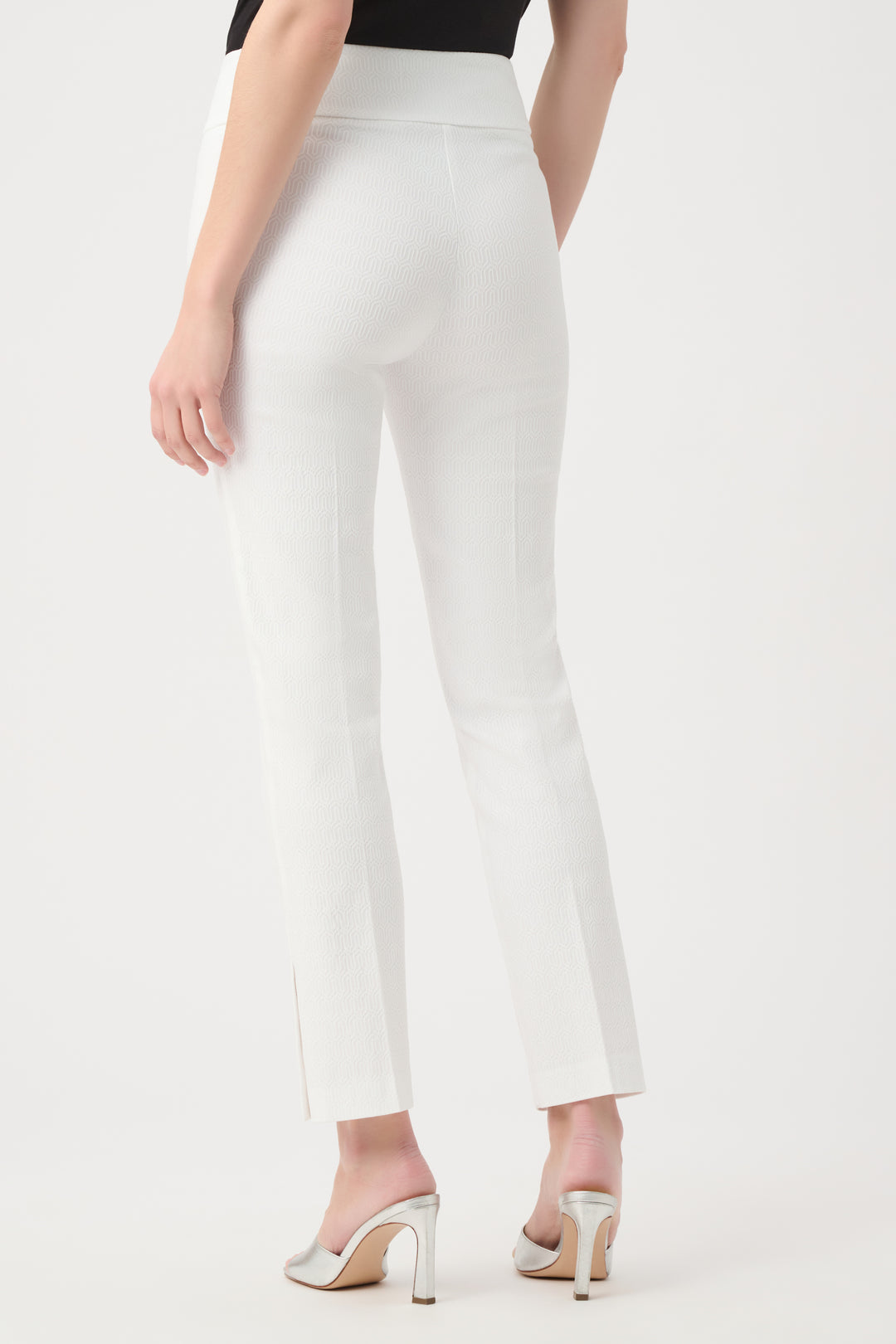 Jacquard Straight Pull-On Pants 261148