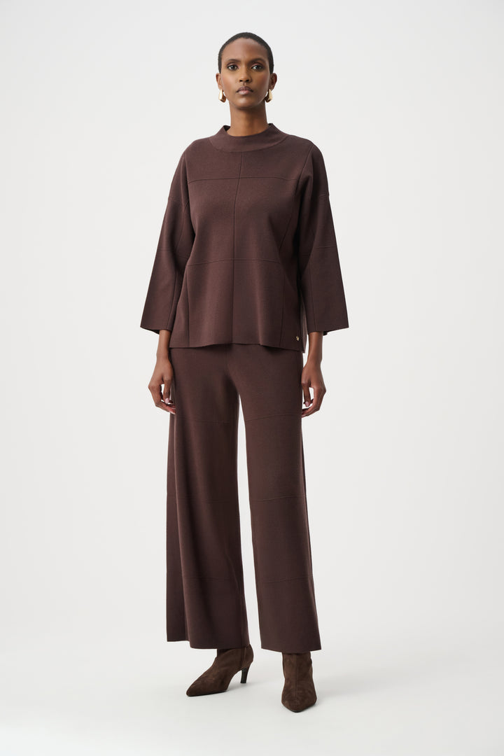 Brushed Viscose Culotte Pants Style 261982F26