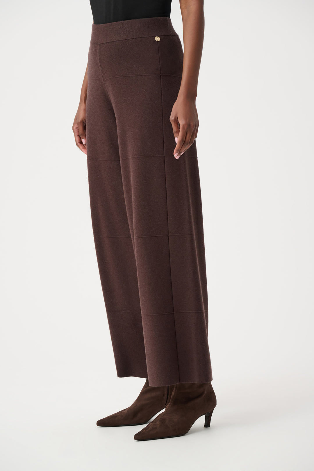 Brushed Viscose Culotte Pants Style 261982F26