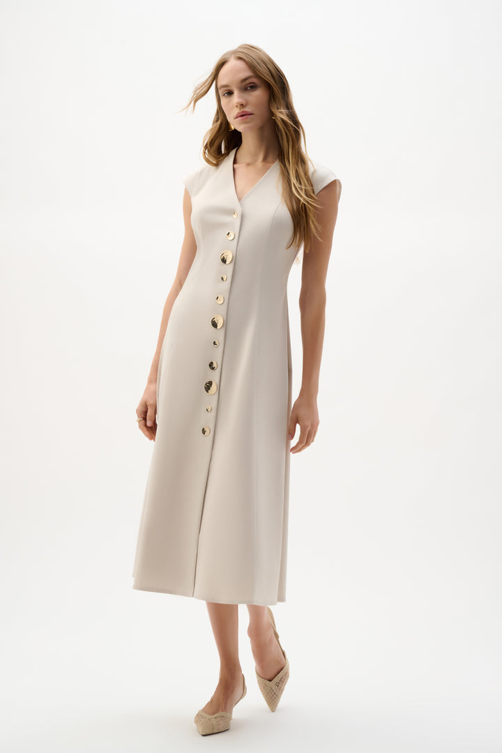 Melange Millennium Fit And Flare Dress 262129