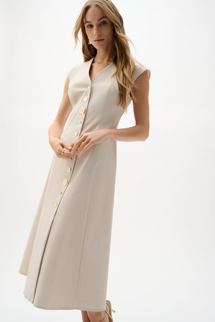 Melange Millennium Fit And Flare Dress 262129
